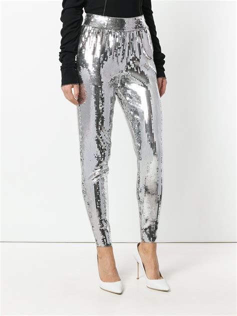 michael kors sequin trousers